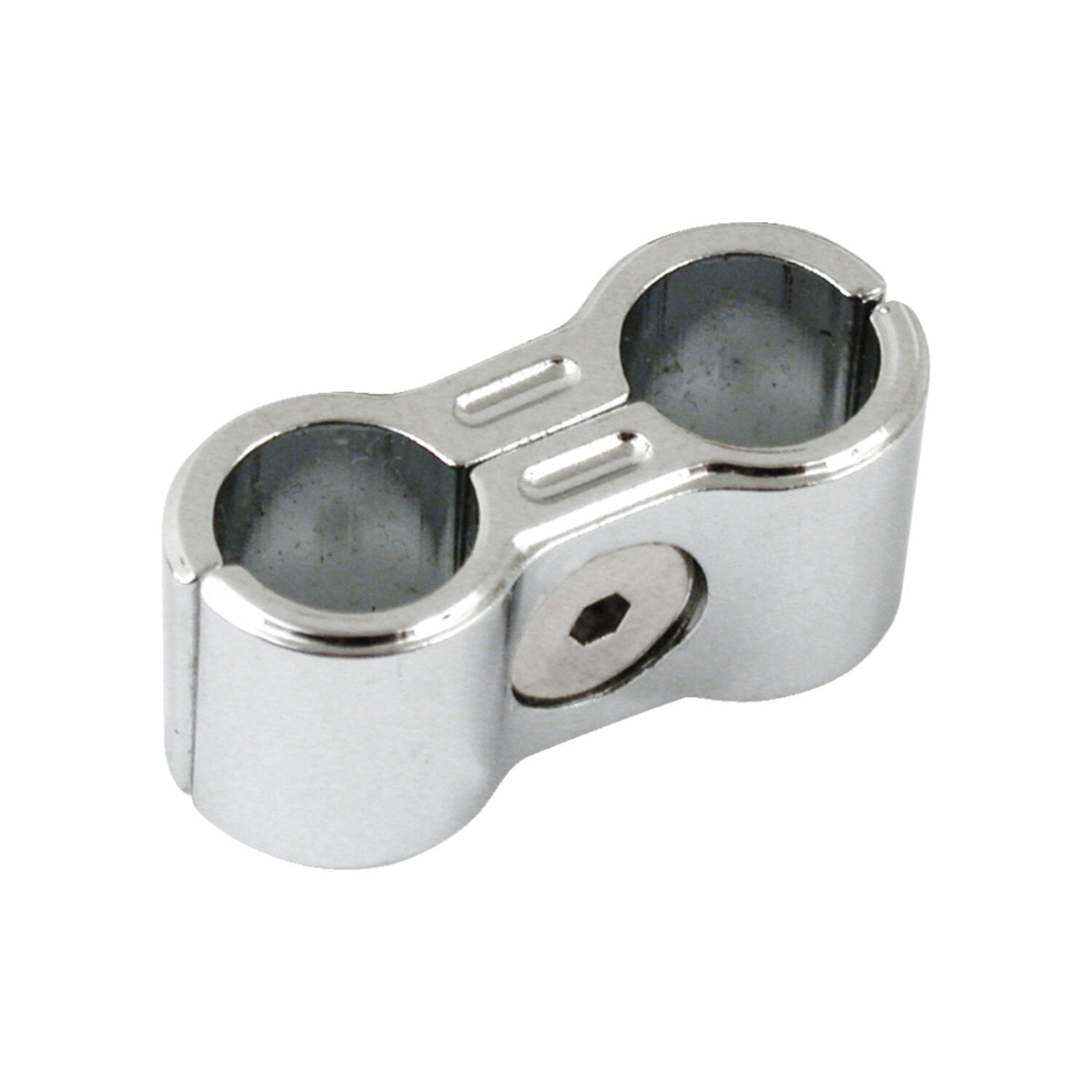 MCS 8mm spark plug wire separator - Grooved chrome