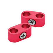 MCS 8mm spark plug wire separator - Smooth red