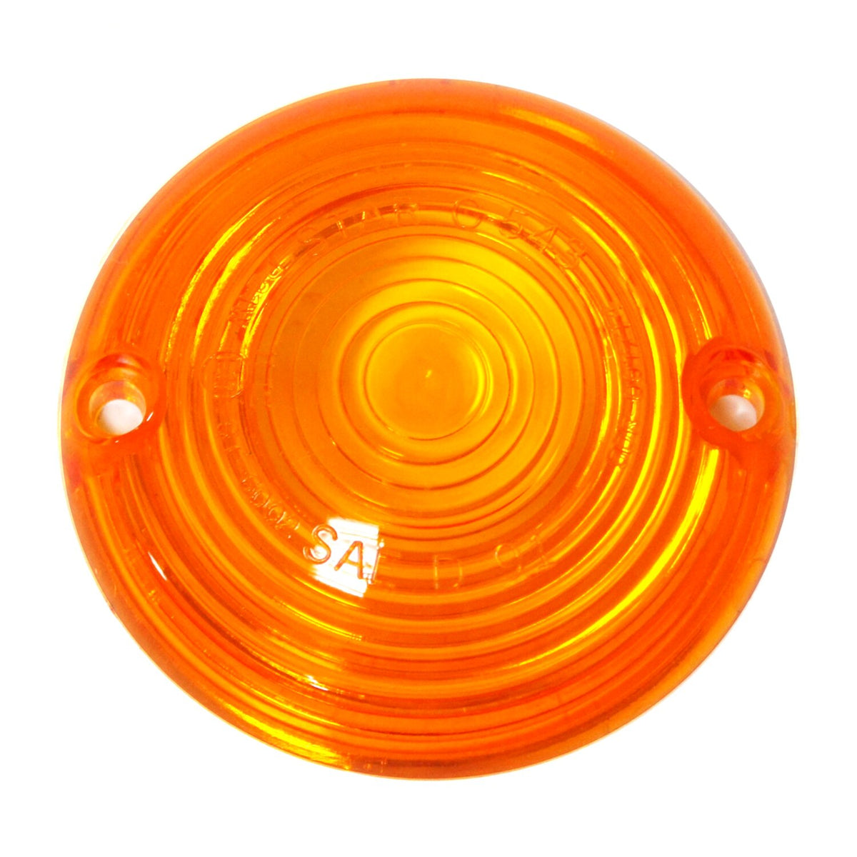 MCS 36-85 FL style turn signal replacement lens - Amber