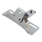 MCS License plate bracket OEM style 3-hole - Chrome