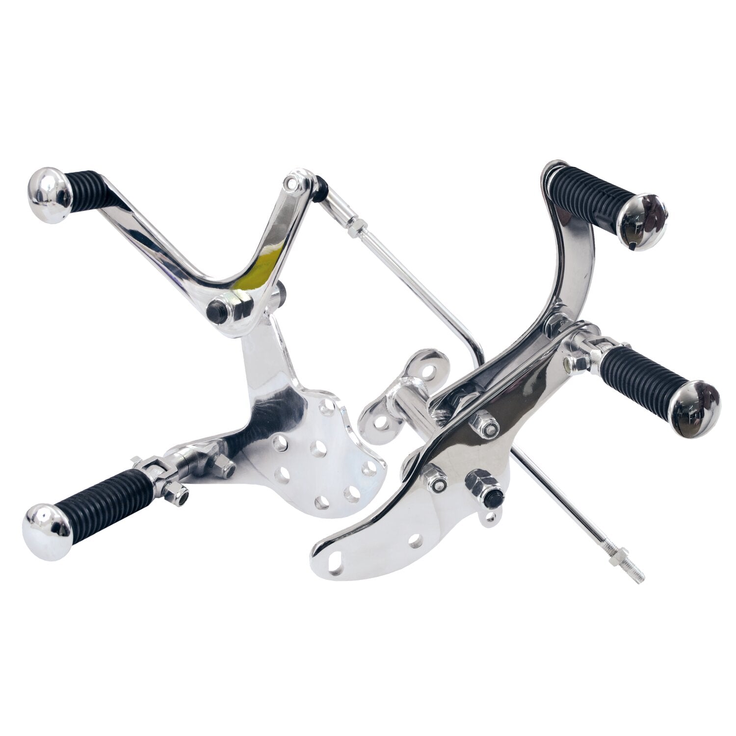 MCS Boone forward control assembly - Chrome
