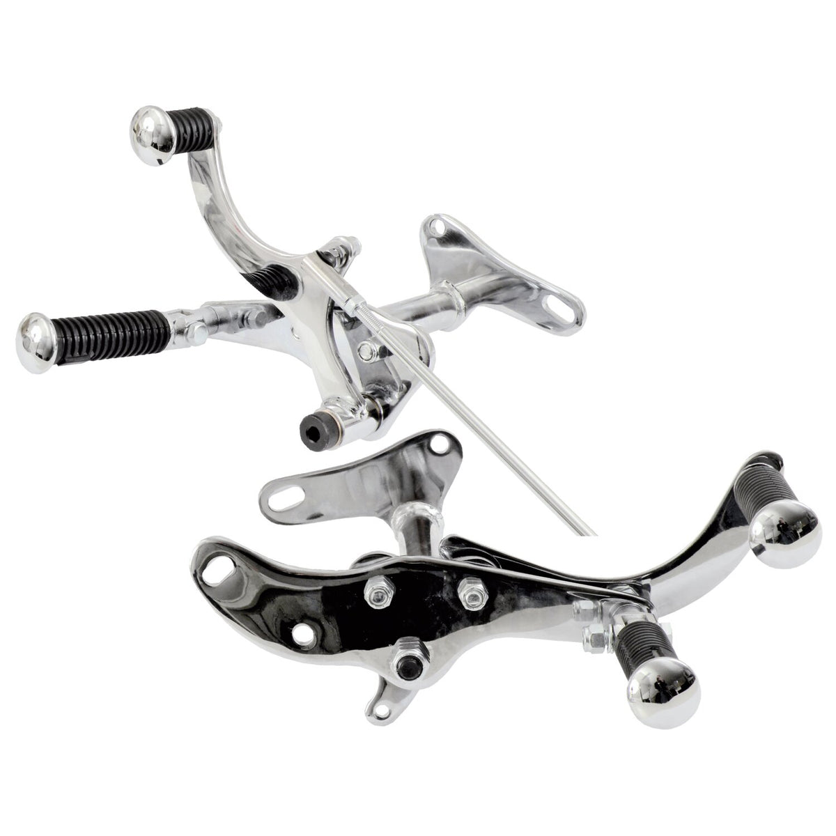 MCS 79-E84 XL Sportster forward control kit - Chrome