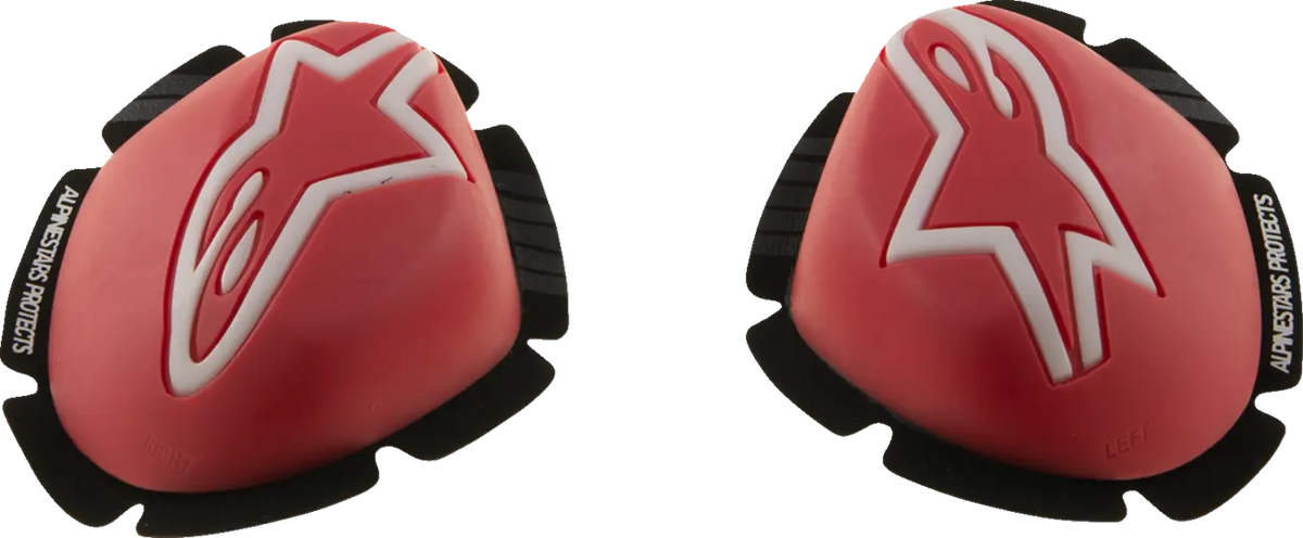 Alpinestars GP Tech Knee Sliders Red White