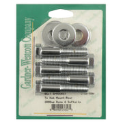 Gardner-Westcott rear belt pulley mount kit hex chrome