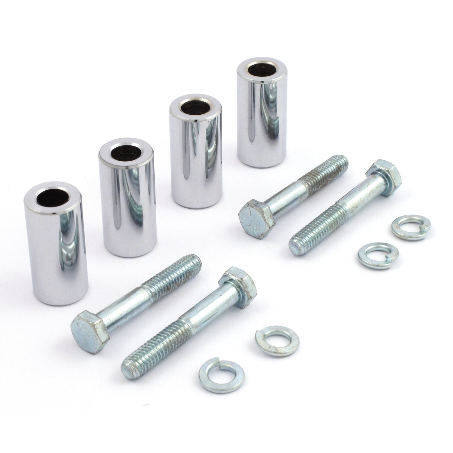 MCS Narrow to Wide Glide fender kit - Chrome