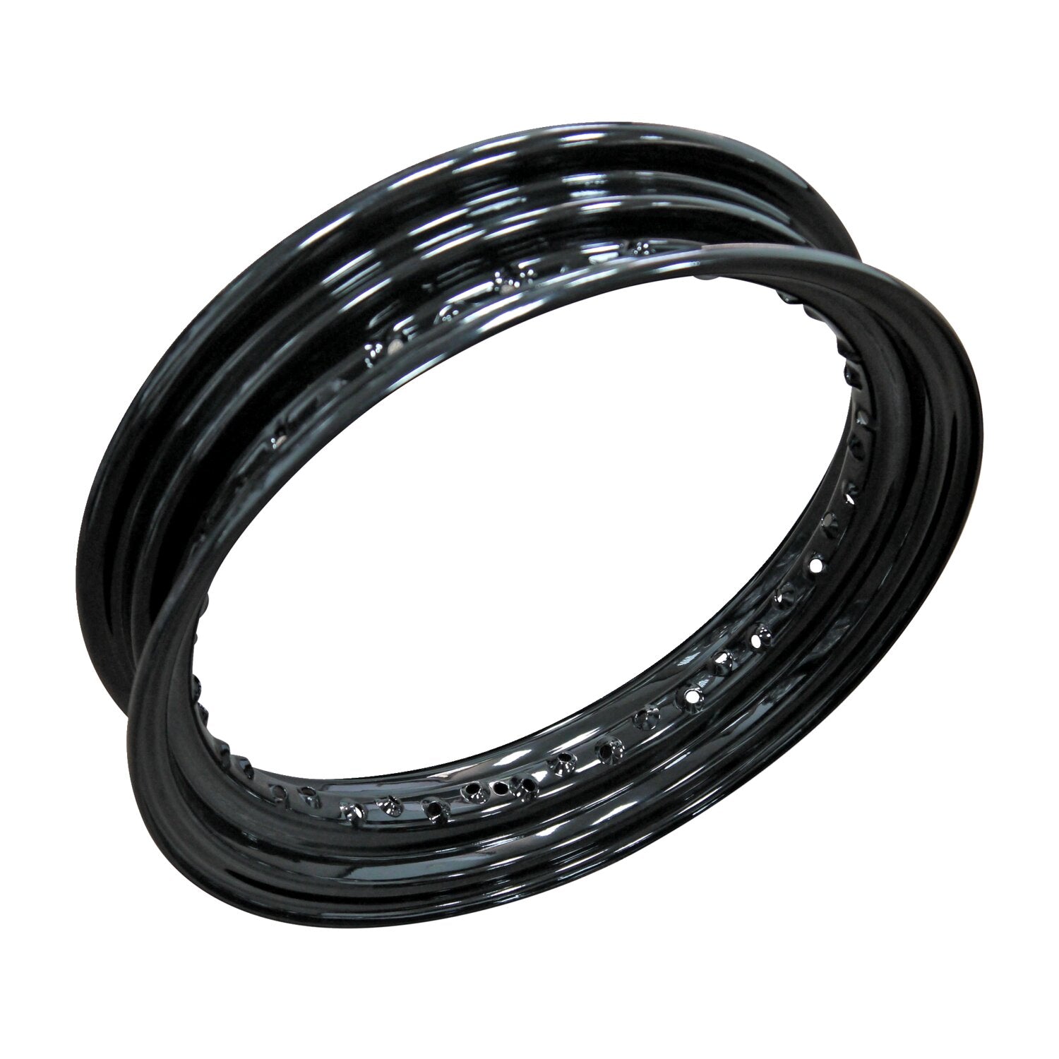 MCS Black dropcenter rim 3.00 x 16