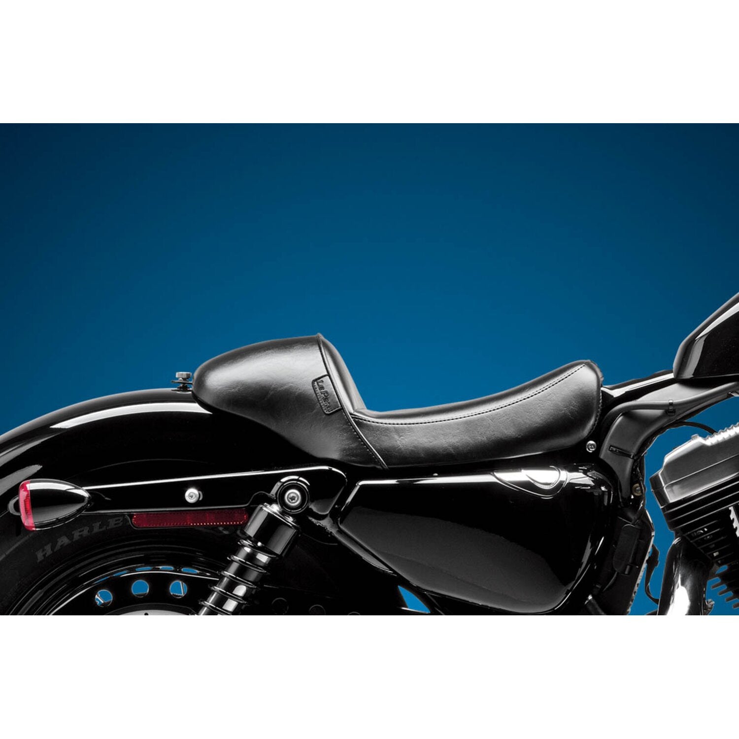 Le Pera LePera Stubs Cafe solo seat - Black smooth