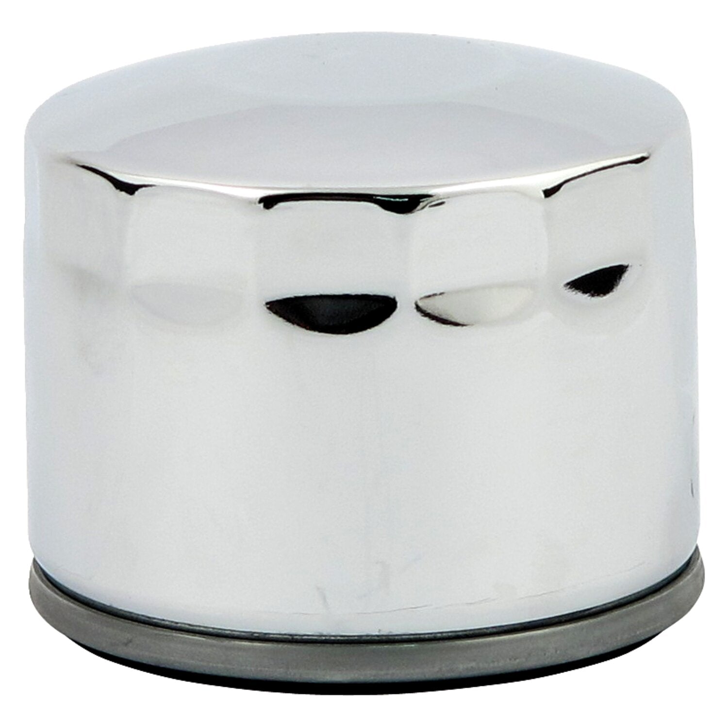 MCS spin-on oil filter - Chrome