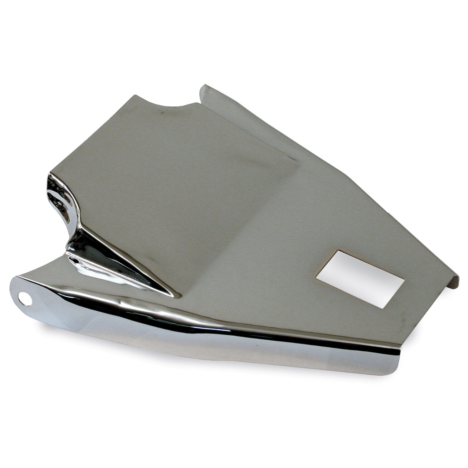 MCS Softail upper frame cover for solo seats - Chrome