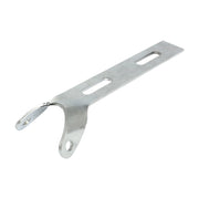 MCS Universal solo seat hinge round mount - Chrome