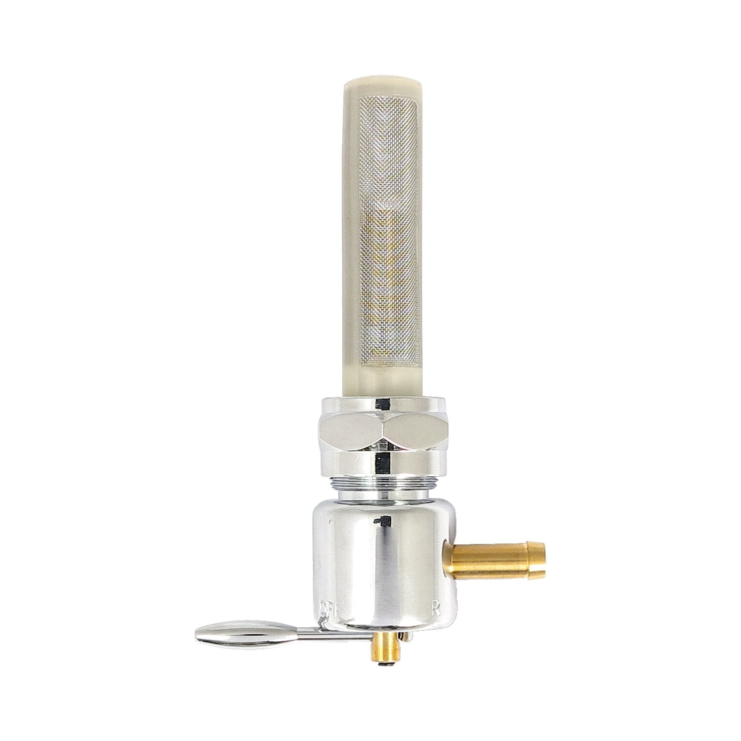 MCS Monster-Show petcock round body - Right outlet