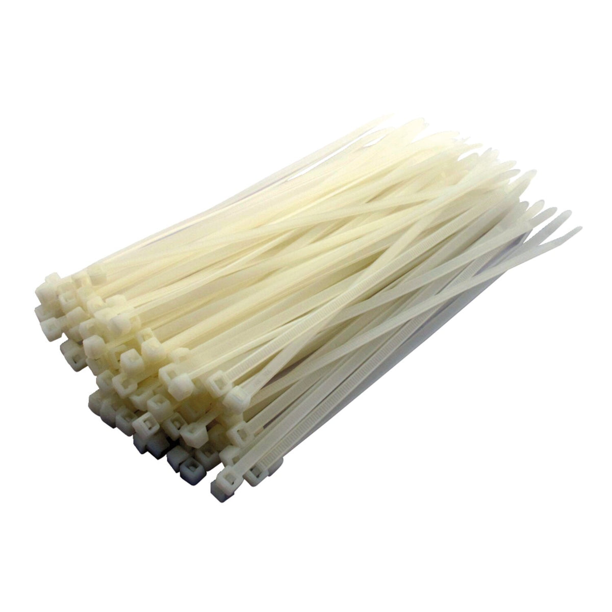 MCS cable straps - 8" (20cm) - White