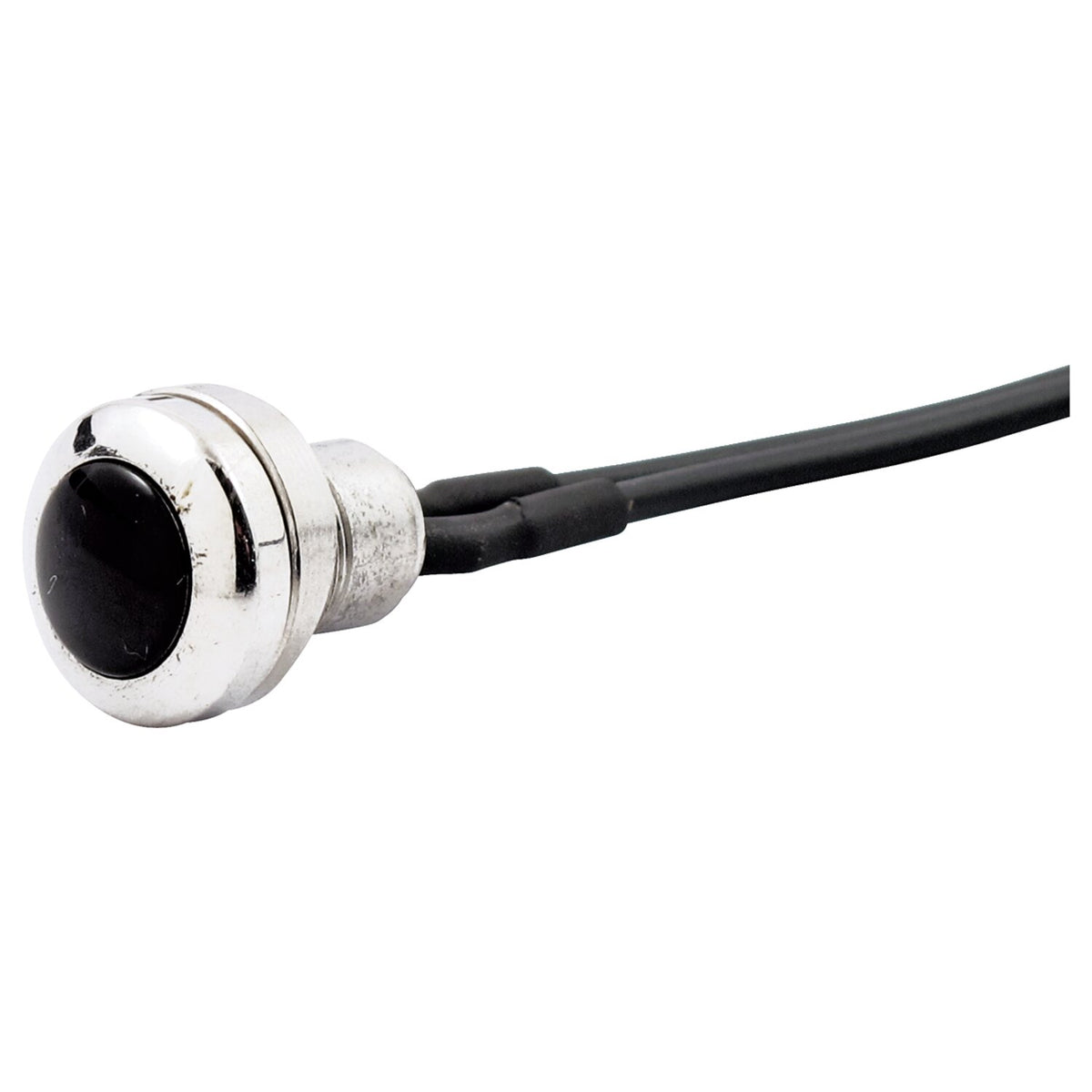 MCS Smooth push button switch - two-tone polished/black