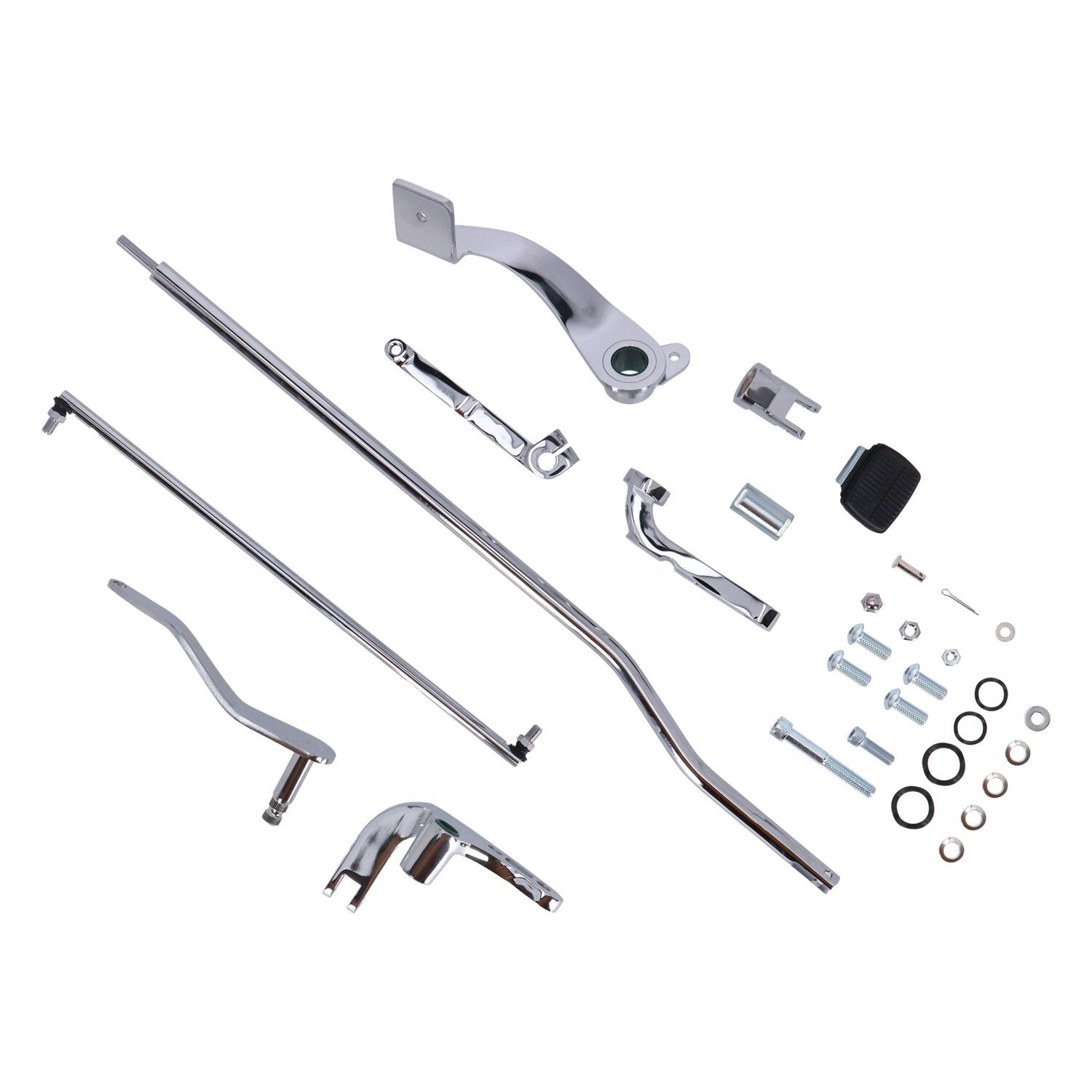 MCS Dyna forward control assembly - Chrome