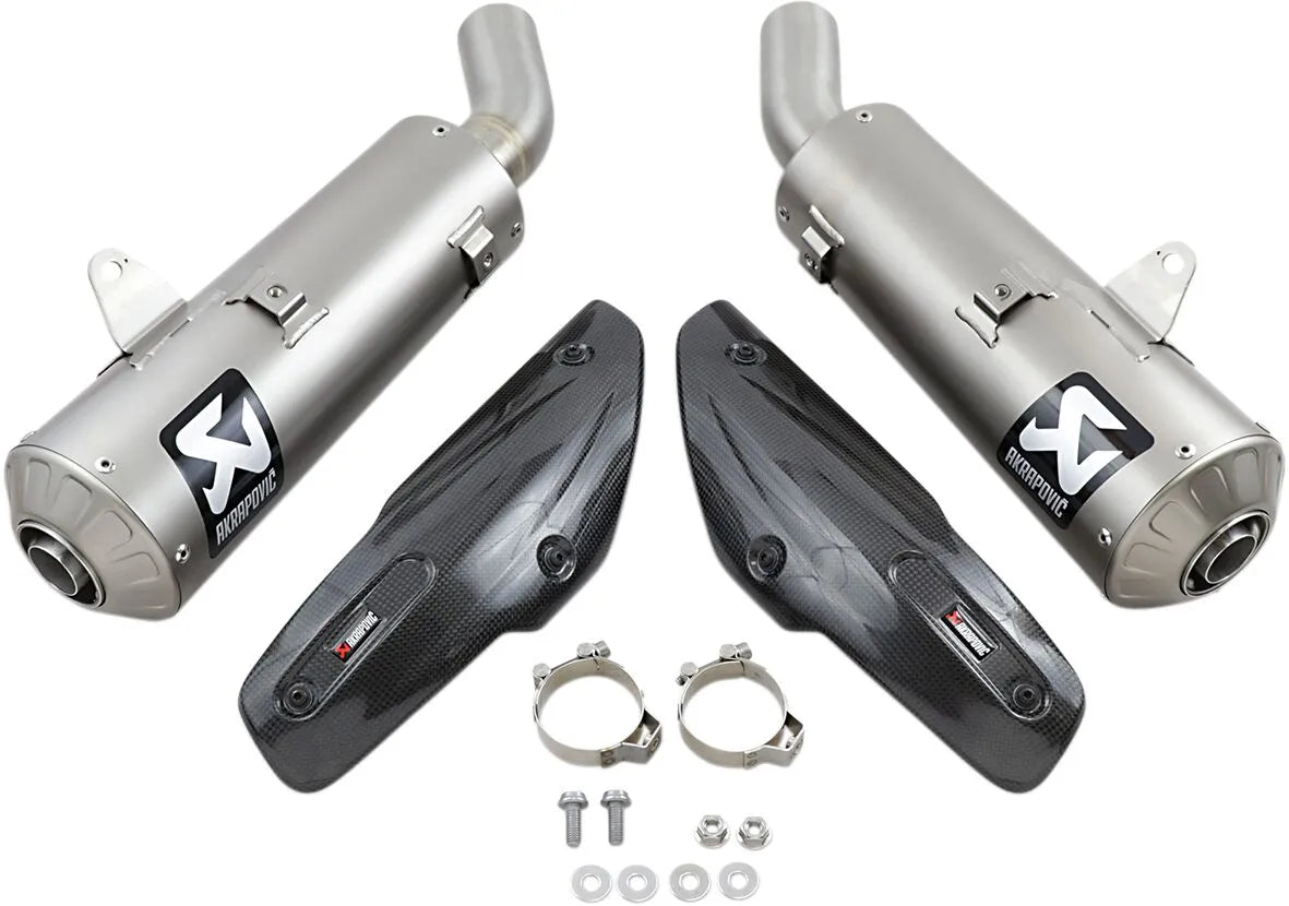 Tytanowa końcówka wydechu Akrapovic Slip-on Line - Homologacja drogowa ECE