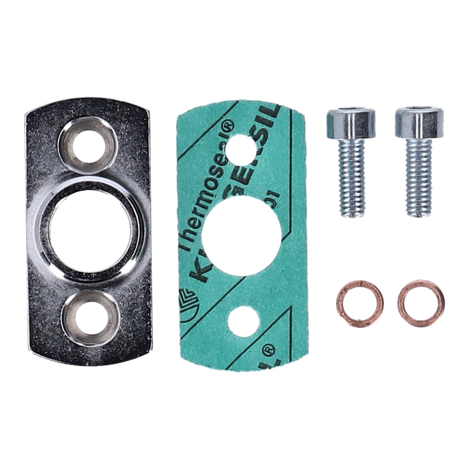 Pingel 22mm petcock adapter plate - 34mm wide