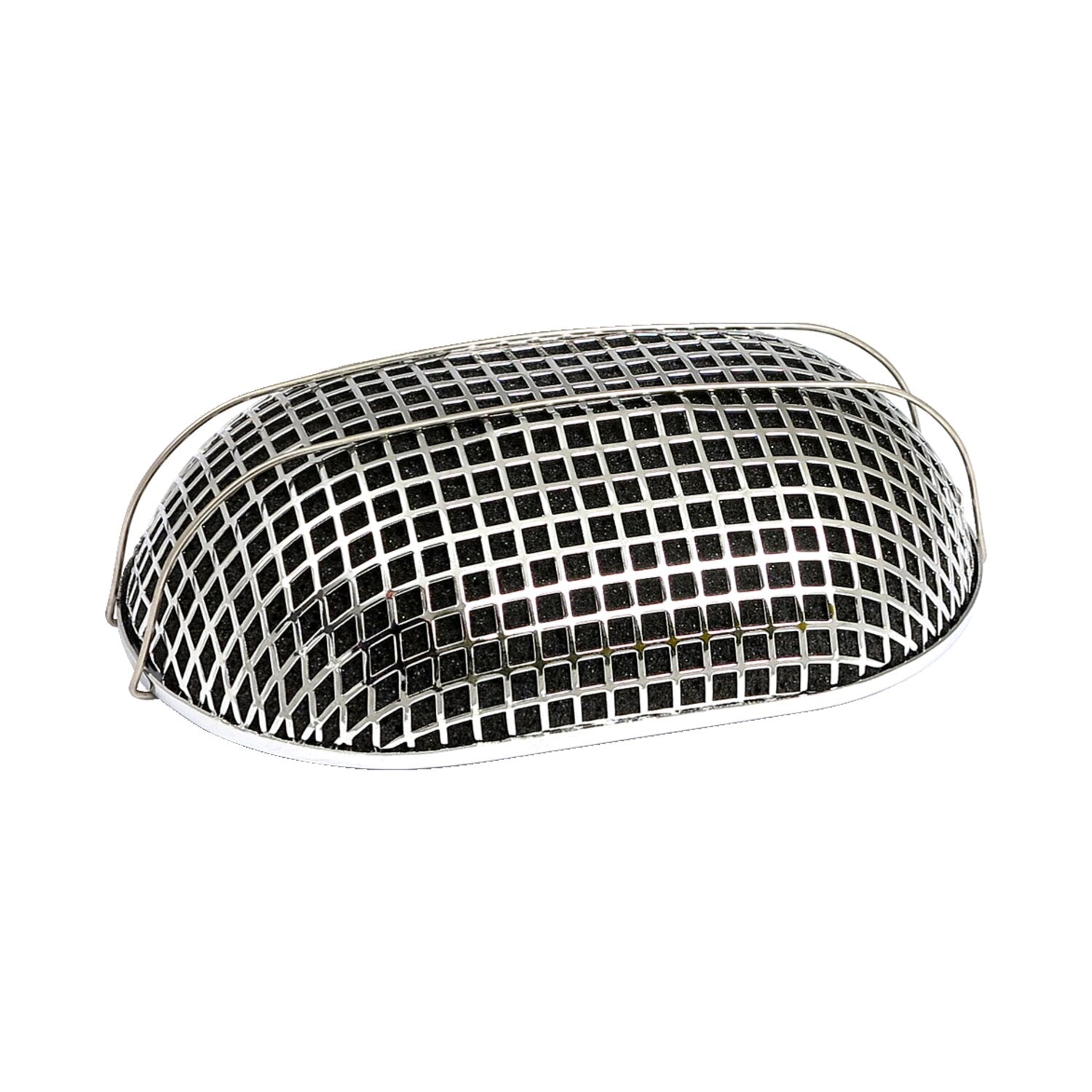 MCS Breather style air cleaner assembly oval - Chrome