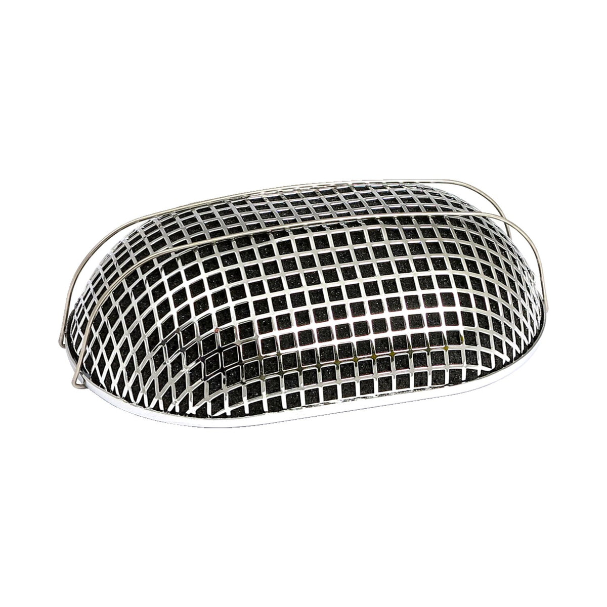 MCS Breather style air cleaner assembly oval - Chrome