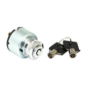 MCS FX style ignition switch 'thick' round key - Chrome