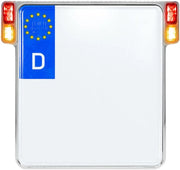Heinz Bikes All-in-one 2.0 License Plate Holder - Chrome