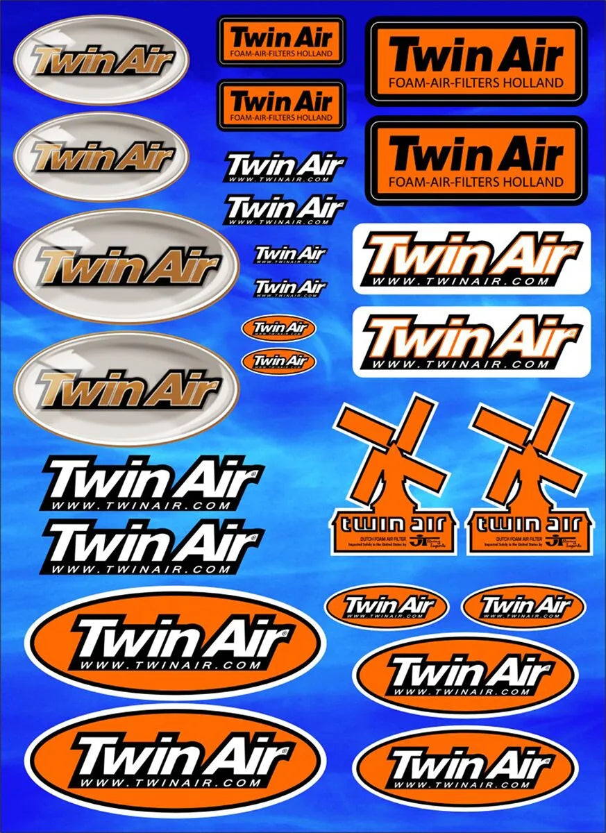 Twin Air Universal Oval Decal (9.5")