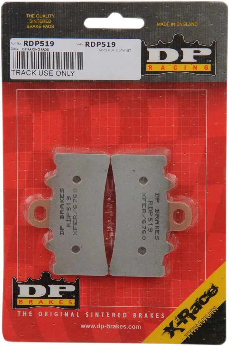 Klocki hamulcowe spiekane z tytanem Dp Brakes Rdp X-race - przód