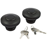 MCS Gas cap set with lock black
