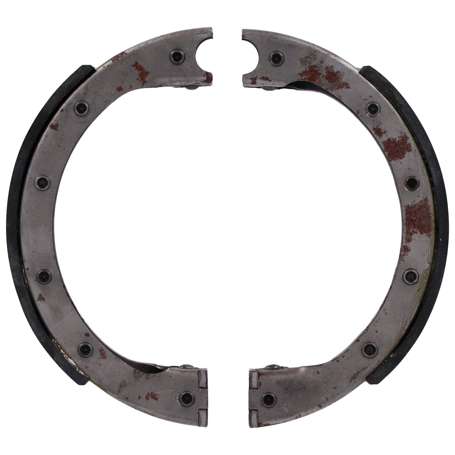 Samwel Brake shoes & linings set front