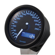 Daytona Velona 60mm electronic speedometer 260km/h black