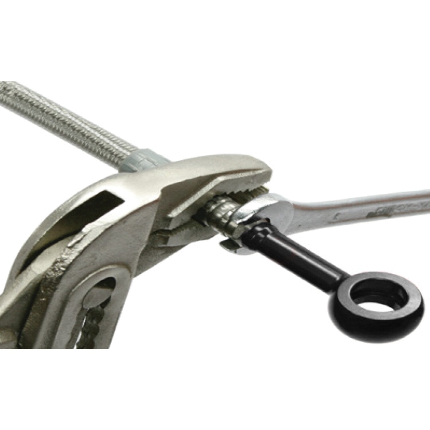 TRW Varioflex brake line clear 43cm