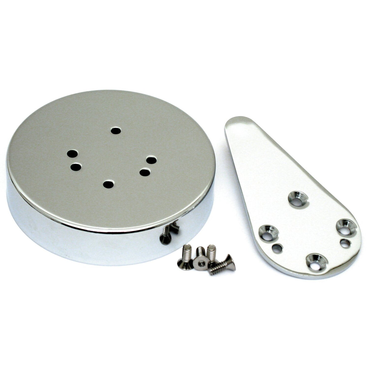MCS Dust shield & shift lever kit - Chrome