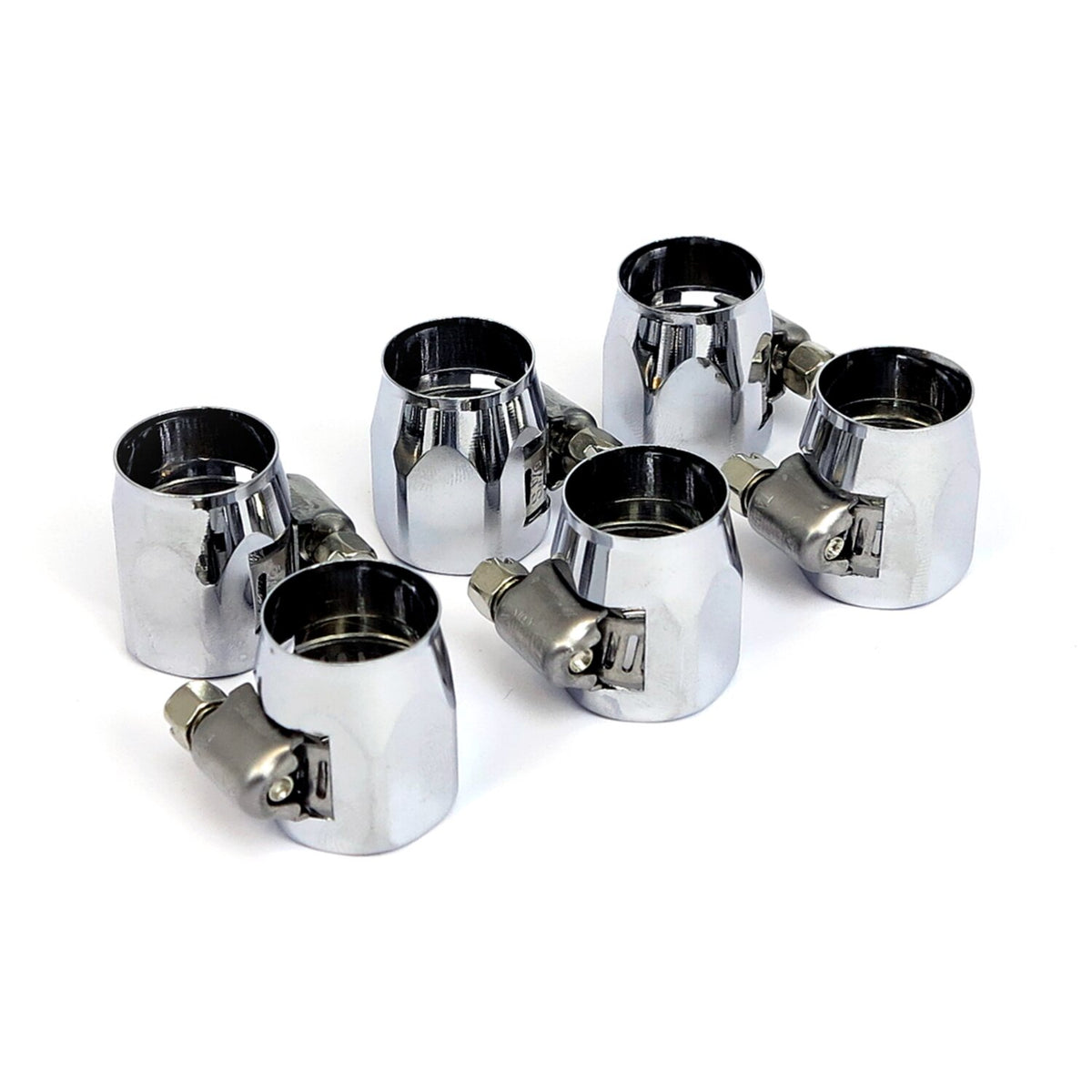 MCS Econ-o-fit hose clamps - 5/16" to 3/8" - Chrome