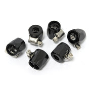 MCS Econ-o-fit hose clamps - 1/4" - Black