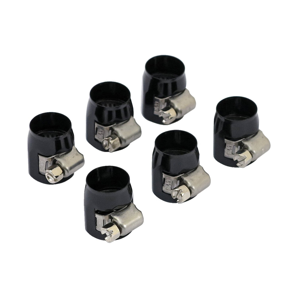 MCS Econ-o-fit hose clamps - 5/16" to 3/8" - Black