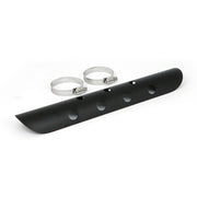 MCS Universal bullet hole heat shield 14" long black