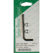 Gardner-Westcott fork slider & case drain screw kit