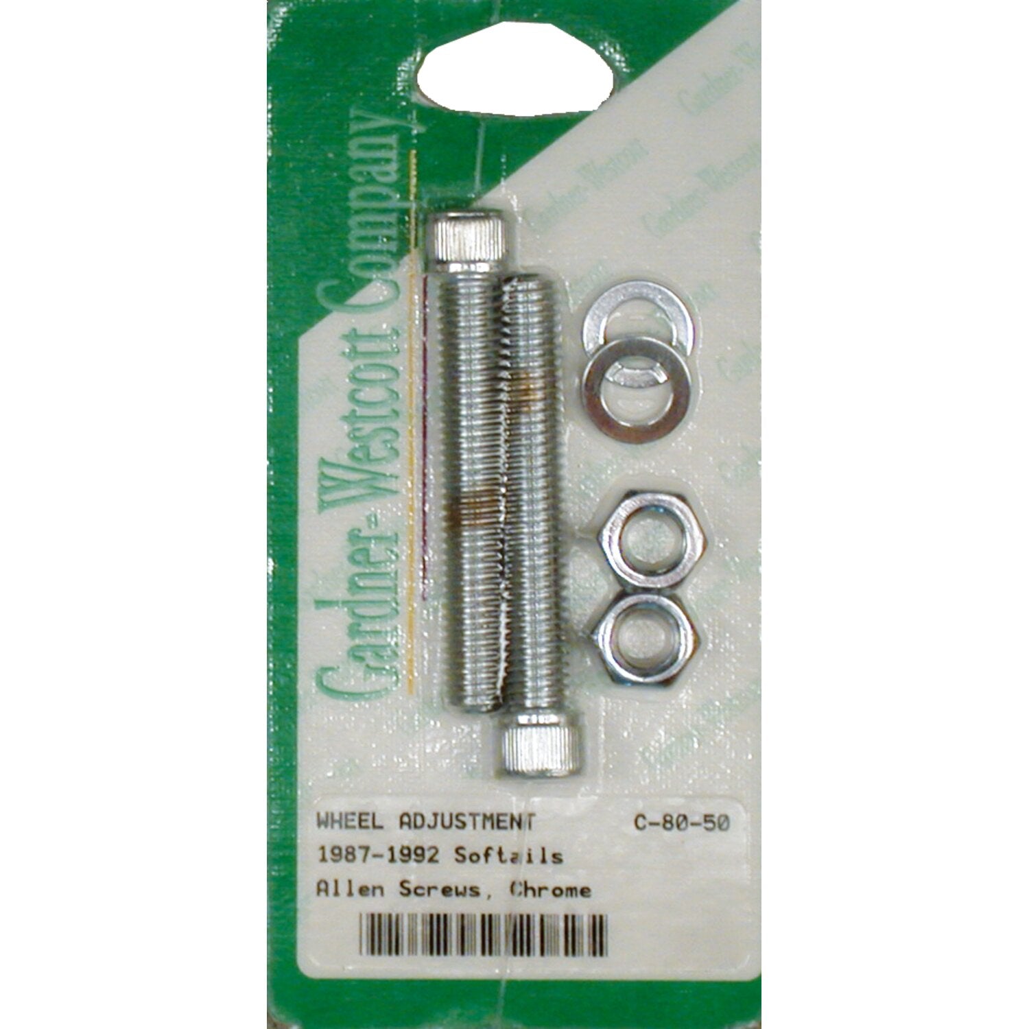 Gardner-Westcott Axle adjuster kit chrome allen
