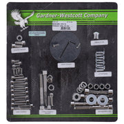 Gardner-Westcott Motor screw set polished ss allen