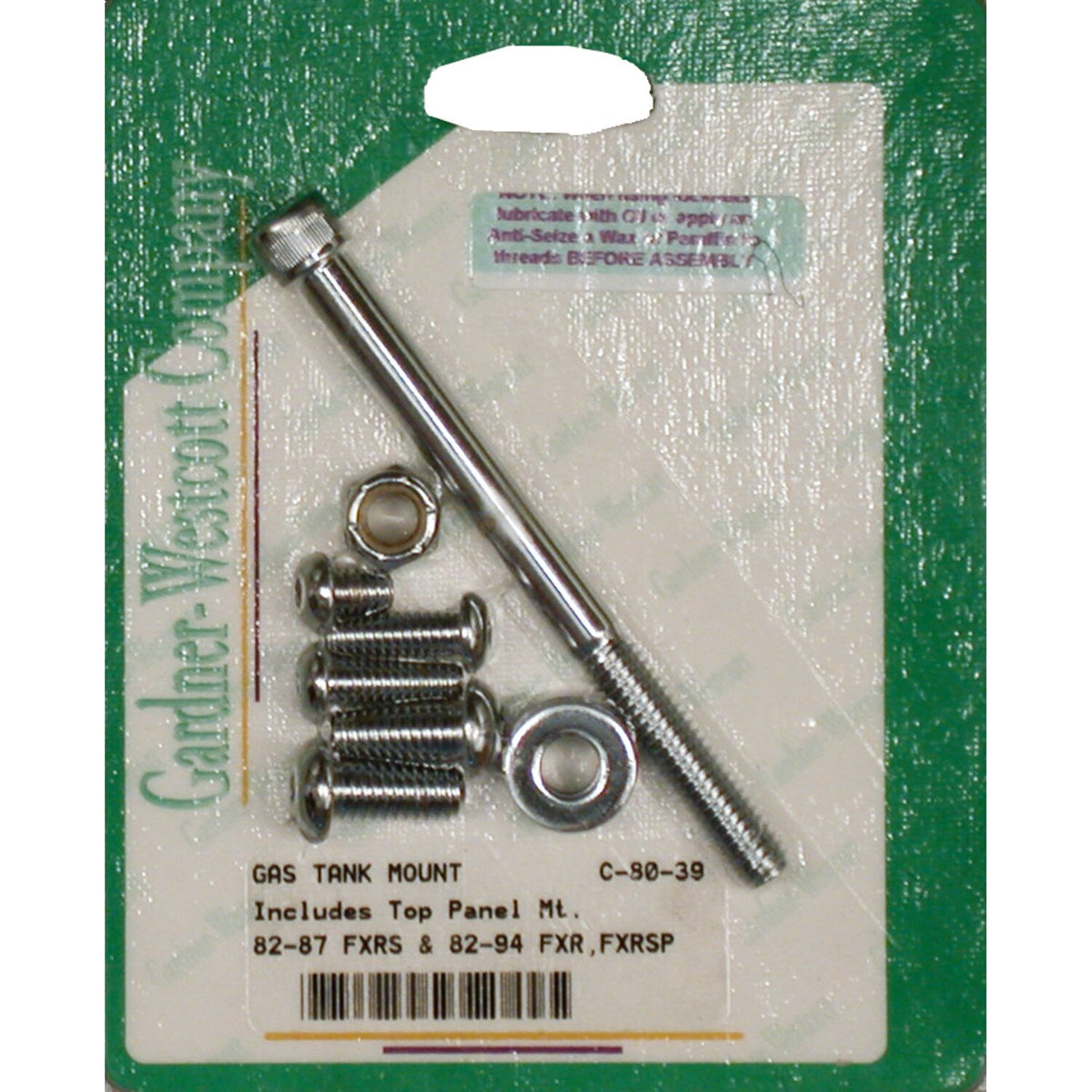 Gardner-Westcott gas tank & tank panel mount kit - Allen