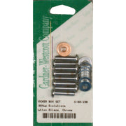 Gardner-Westcott rocker box top bolt kit - Buttonhead chrome