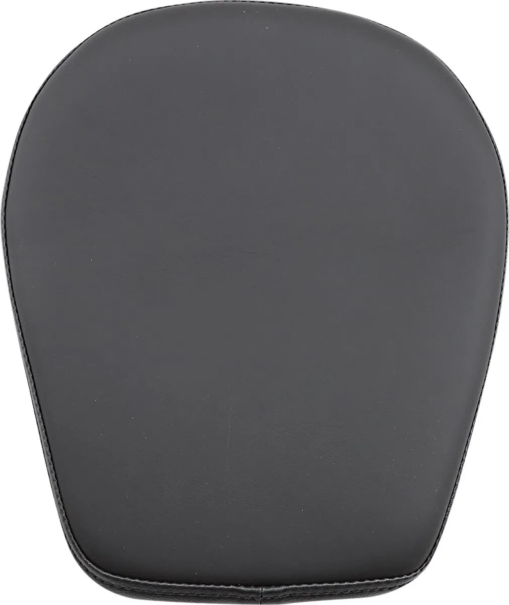 Drag Specialties Rear Solo Seat - Black Leather - For Harley Davidson