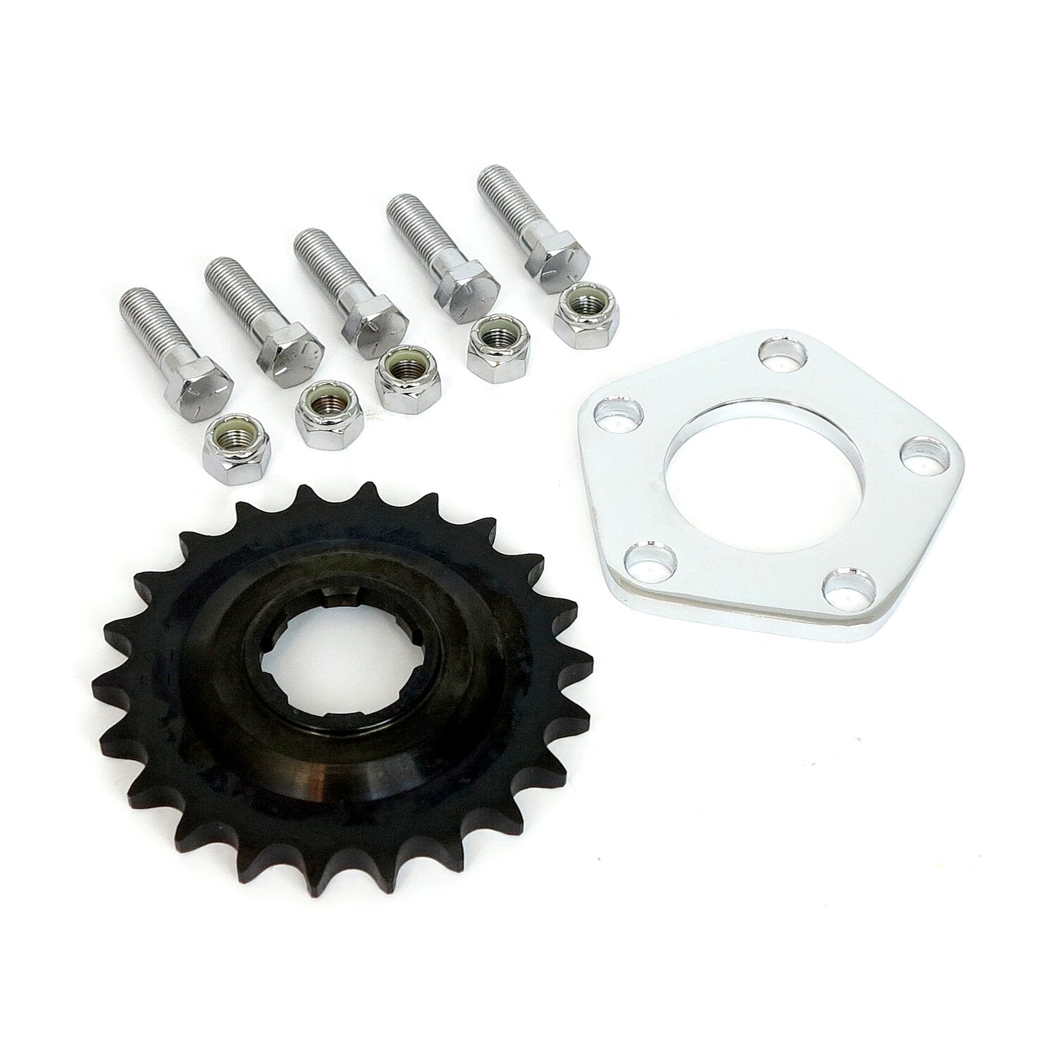 MCS 1/4inch offset sprocket & spacer kit 22t