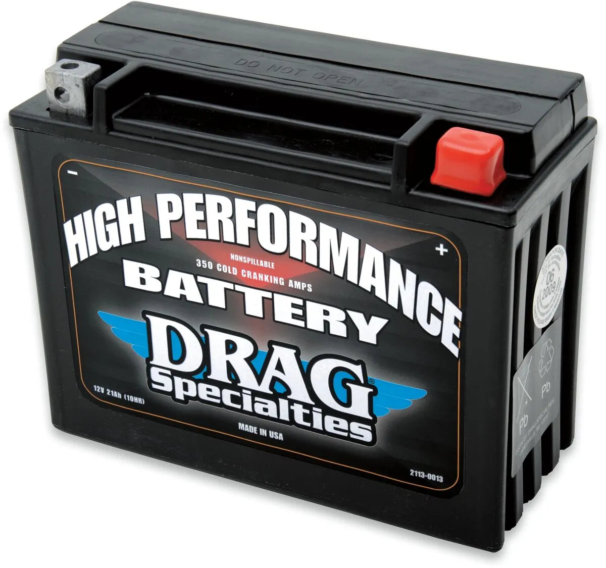 Drag Specialties Europe Only Battery - 12v 21ah