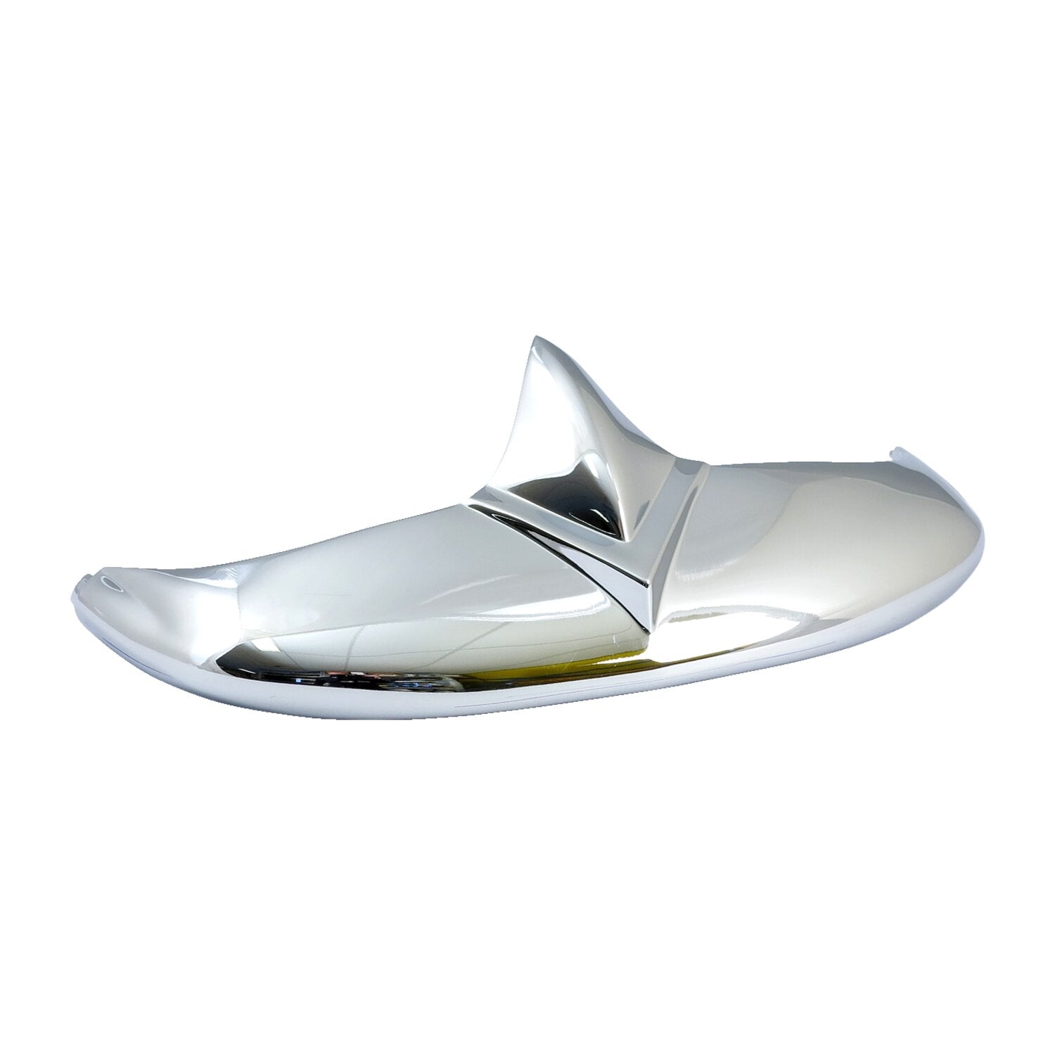 MCS 59-66 'V' front fender tip - Chrome