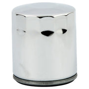 MCS spin-on oil filter - Chrome