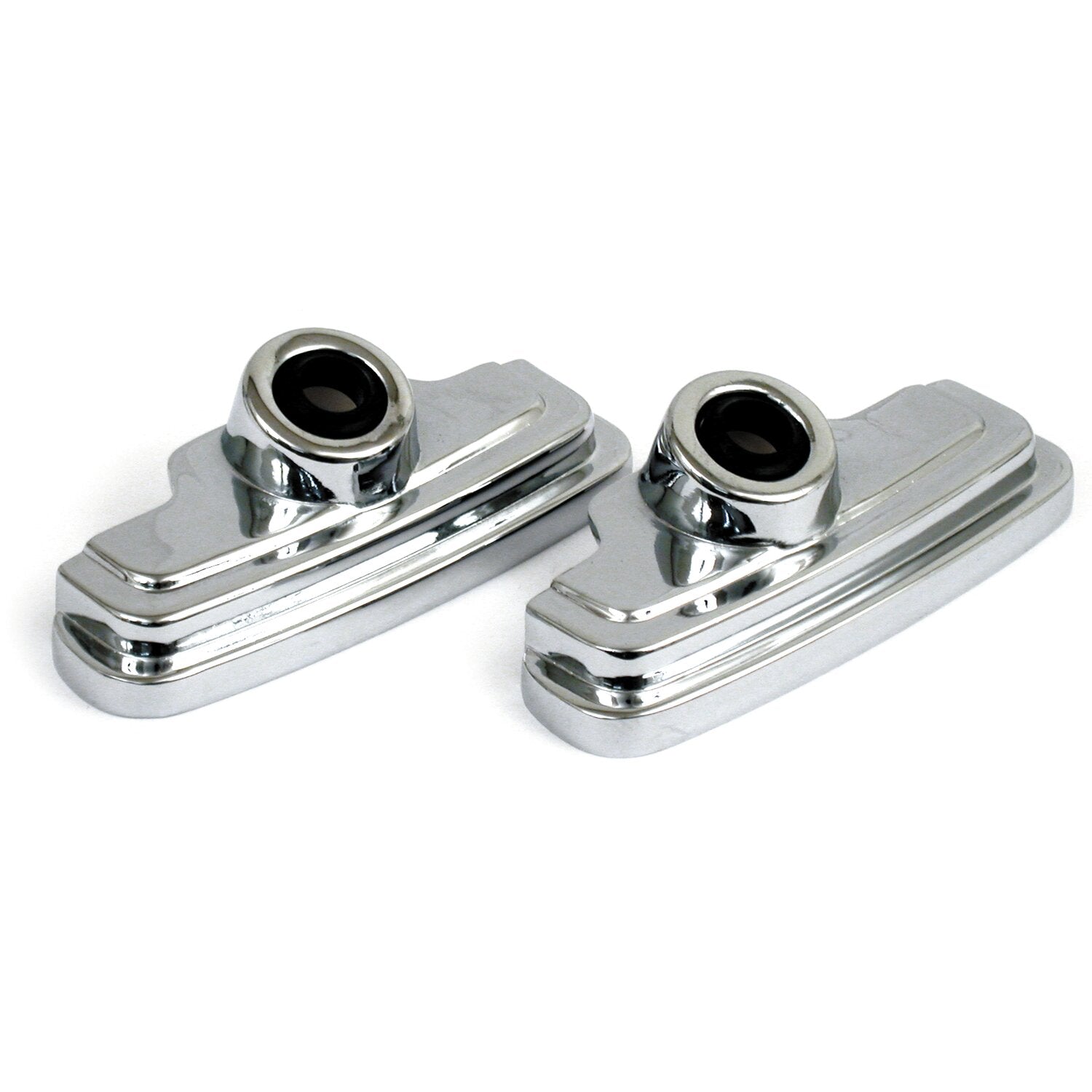 MCS Evo spark plug & head bolt cover kit - Chrome