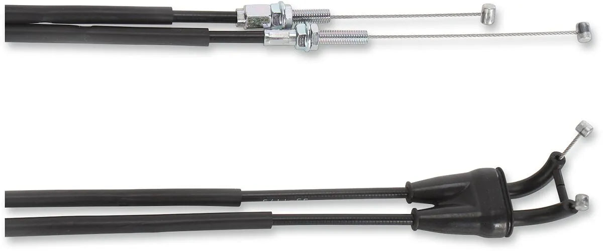 MOOSE OFFROAD HARD-PARTS Black Vinyl Throttle Cable
