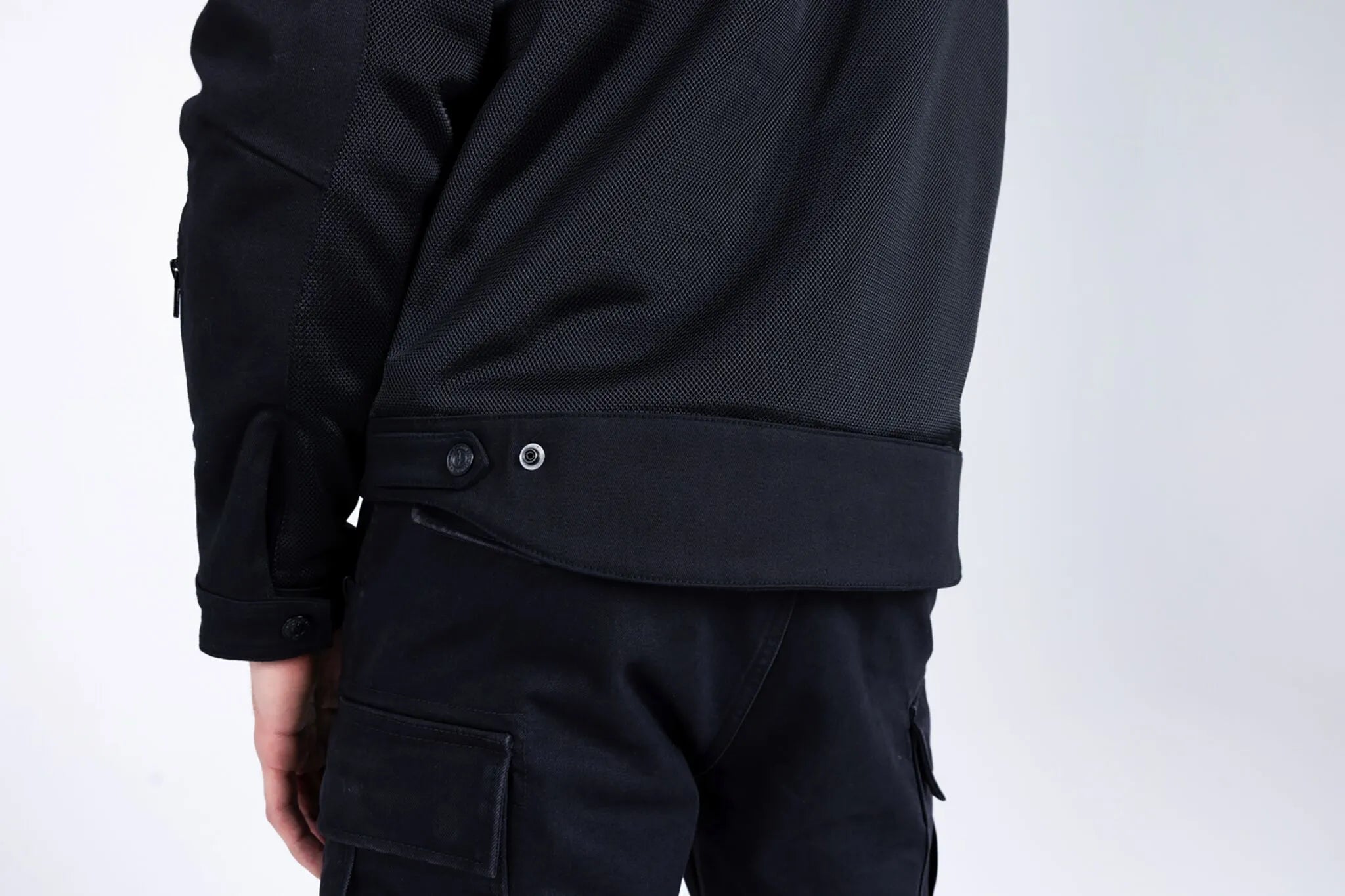 John Doe Aero Mesh Jacket For Motorcycle Riding - Black