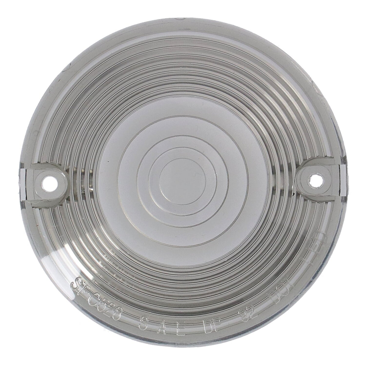 MCS Replacement turn signal lens - flat lens - Smoke