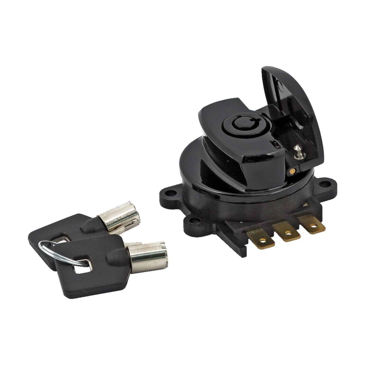 MCS 96-up ignition switch side hinge type - Black